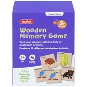 Kadink Wooden Memory Game Australian Animals