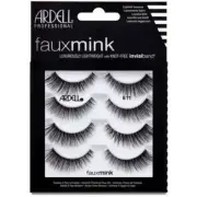 Ardell Faux Mink 811 Strip Lashes, Pack of 4