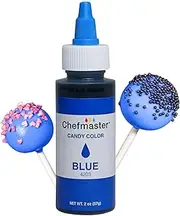 Chefmaster Liquid Candy Color, 2-Ounce, Blue