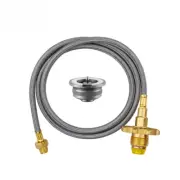 Camping Gas Burner Stove Butane Gas Adapter LPG Propane Refill Adapter New