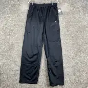 NWT Champion Gear All Star Tricot Track Pants Men's XL Black Carbon Side Stripe