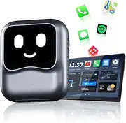 OTTOCAST Wireless CarPlay AI Box Nano, Android 13, 8GB RAM + 128GB Storage, Streaming Media, AI Voice Assistant, SIM/Micro SD Support, Split-Screen, Android Auto Compatible