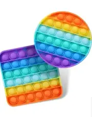 Fpxnb Push Bubble Pop Stress Relieving Toys - Pack of 2