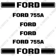 Fits Ford 755A Decal Kit Backhoe Equipment Decals - 7 YEAR 3M VINYL!