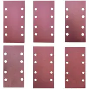60 PCS Hook & Loop Sandpaper Sanding Sheet Assorted for 1/3 Sheet Sander