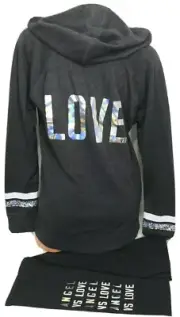 Victoria's Secret Supermodel Essentials Hoodie & Leggings Set Size S