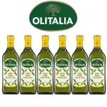 【OLITALIA 奧利塔】純橄欖油1000MLX6瓶(禮盒組)-週期購