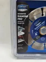 Century Segmented Diamond Pro Universal Rough Cuts 4" Blade