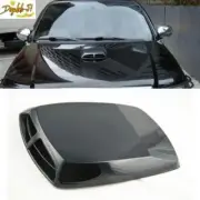 Car Truck Hood Scoop Vent Bonnet Cover Black Decor Accessories Universal