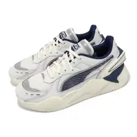在飛比找momo購物網優惠-【PUMA】休閒鞋 RS-X 男鞋 灰 藍 40周年紀念 拼
