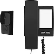 Video Door Phone with Wireless Camera, Intercom with Wifi Video Intercom, Wireless Intercom with Monitor and Dialog Bell for Home