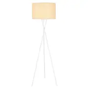 Danica White Tripod Floor Lamp