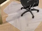 Home Office PVC Chairmat Chair Mat for Carpet Soft Floor Protector Computer Work