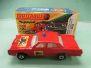 Matchbox Superfast #59 Fire Chief Car w/Original Box