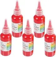 FONDOTIN Mini Airless Pump Bottle Pink Watercolor Paint Set for Student Kindergarten Washable