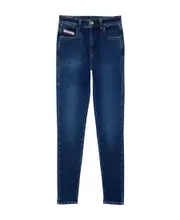 logo-patch denim jeans 25/32,28/32,27/32,24/32,25/34,26/34,24/34,29/30 Blue