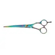 Master Grooming Tools Stainless Steel 5200 Rainbow Series Curved Pet Shears
