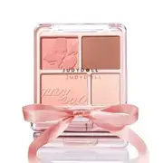 Judydoll - 4 Color Blush & Highlight Palette (5-6) #05 Fit Pink