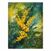 Wattle Canvas Print