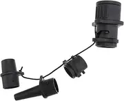 1pc Boat Pump Adapter Paddle Electric Pump Boat Drain Kit Air Pump for Inflatables Inflatable Boat Adapter Portable Inflatable Air Mattress Valve Inflatable Accessories Black/651