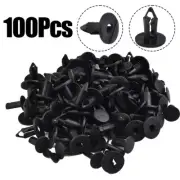 100Pcs 8mm ATV UTV Car Shield Push Pin Rivet Retainer Clip for Panel Assortment