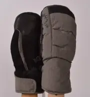 NWT HOWL DOWN MITT $85 M Grey Snowboard Glove Heavy Weight