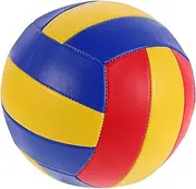 NAMOARLY Meticulous Stitched Volleyball Set Soft Indoor/outdoor Training Ball for Boys and Girls Teens Adults Blue/yellow/red Beach Volleyball Game