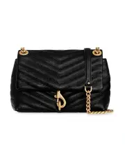 [Rebecca Minkoff] Edie Crossbody Bag in Black