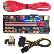 VER018 PRO PCI-E Riser Card USB 3.0 Cable 018 PLUS PCI Express 1X To 16X2764