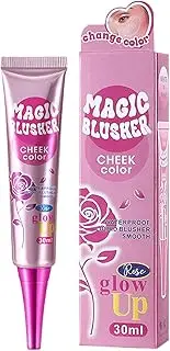 Blush Liquid | Color Changing Natural Waterproof Beauty Liquid Blush - Makeup Accessory for Under-eye Brightening Highlighting Contouring