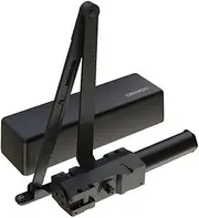 Commercial Extra Heavy Duty Hydraulic Door Closer - DRIWON DN-9500 Black -Sturdy Cast Iron Body, Steel Arm, Attractive Powder Coated Finish, Adjustable for High Traffic