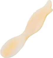 Amosfun Fish Shaped Ice Cream Spoon Caviar Serving Spoons for Coffee Dessert Soup Lightweight Unique Design for Entertaining Guests for Parties and Picnics