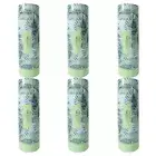 6x Wicked Sista Hand Cream Moisturiser 50ml Fresh Grapefruit/Tropical Leaves