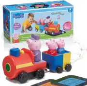 Peppa Pig Grandpa Pigs Clever Train Interactive Toy Vehicle Sounds Figures