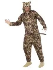 Leopard Costume Adult Cheetah Jaguar Cat Animal Book Week Jungle Safari Zoo
