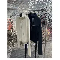 在飛比找ETMall東森購物網優惠-歐洲站設計感薄款開衫斜拉鏈外套