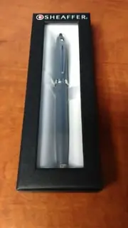 Sheaffer 100 Matte Gray "F" Nib Fountain Pen