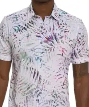 Robert Graham Multicolor White Short Sleeve Size 3XL BRAND New w/ Tags