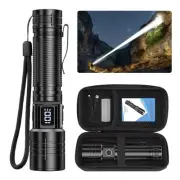 Flashlights High Lumens Rechargeable Super Bright LED Flashlight with Dimmabl...