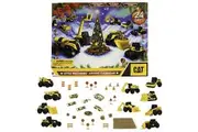 CAT Construction Toys, Little Machines Advent Calendar - Kids Toys for Ages 3 and Up - 24 Piece Set with 10 Little Machines Vehicles Magic Insta-Dirt!