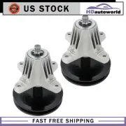 Brand New 2 Spindle Assembly W/Pulley Bolt For Troy Bilt MTD 918-06991 618-06991