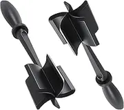 LIBERHAUS 2 PCS Meat Chopper for Ground Beef - Heat Resistant Ground Beef Smasher for Hamburger Meat - Nylon Hamburger Chopper Utensil Ground Meat Chopper - Easily Mix and Chop, Meat Masher Tool