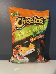 Brand New Limited Edition Cheetos Flamin Hot Limon Crunchy Spicy (1 Bag)