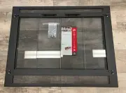 Stoll Prefab Fireplace Traditional Re-Face Kit Textured Black 36.75" x 28.75"