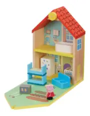Peppa Pig Wood Play Family Home