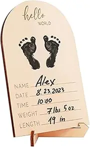 Photo Frame for Ultrasound Photo, Baby Sonogram Photo Frame, Double Sided Wooden Sonogram Frame, Photo Frame Sign - Sturdy Pregnancy Announcement Frame, Baby Announcement Frame