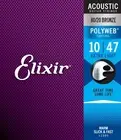 Elixir Acoustic Guitar Strings Polyweb 80/20 Bronze Phosphor Bronze_