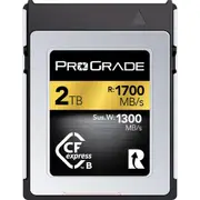 PGCFX2TBASNA 2TB CFexpress 2.0 Type B Gold Memory Card