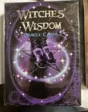 Witches Wisdom Oracle Deck 48 Cards Pocket Size new m