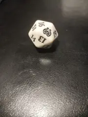 Magic MTG Spindown Counter (D20 Dice/Die) Jan 2017 'Aether Revolt - White'